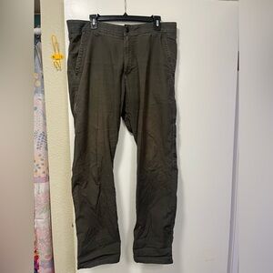 Wrangler Men's Dark Gray Chinos outdoor workwear rugged pants